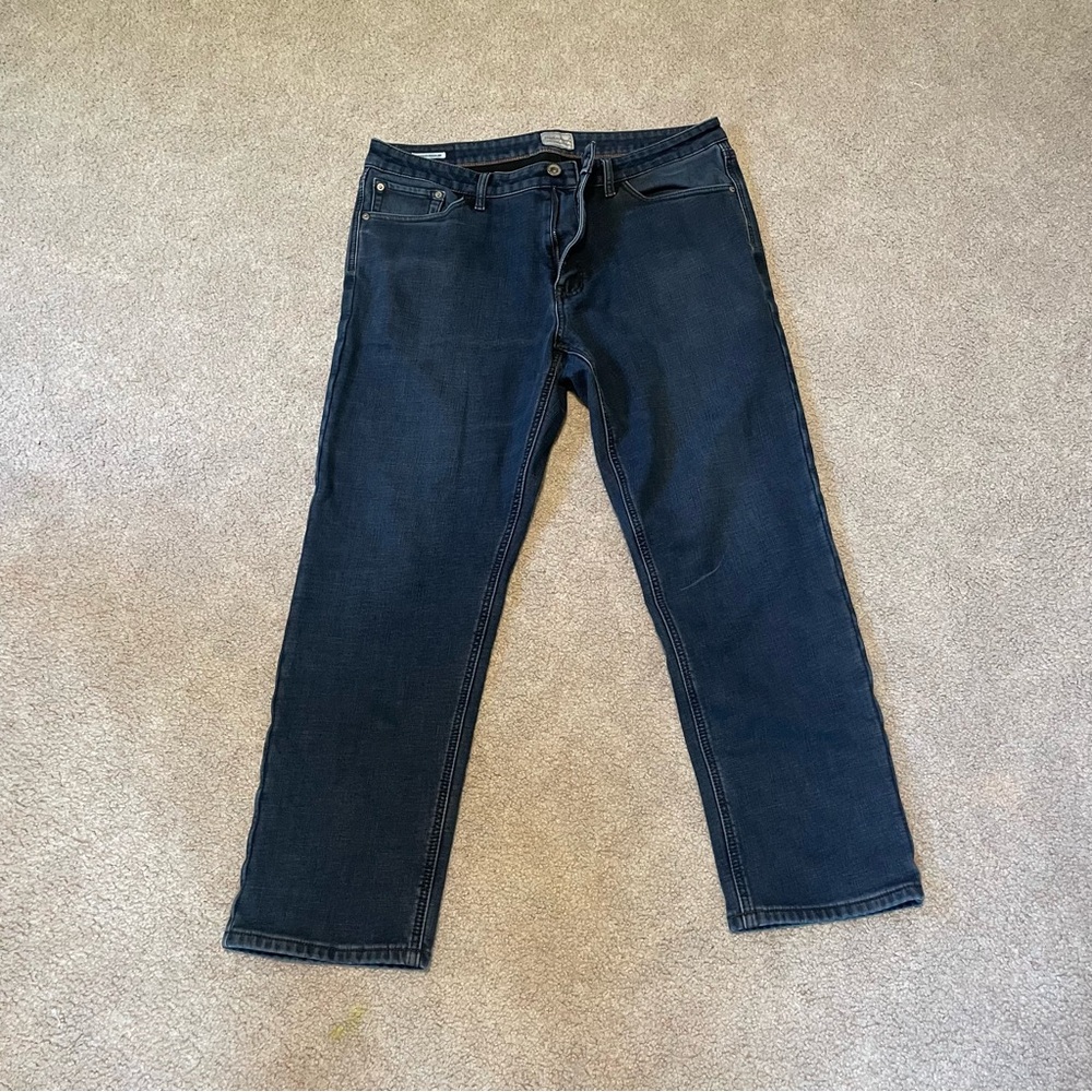 Weatherproof Dark Blue Straight Jeans